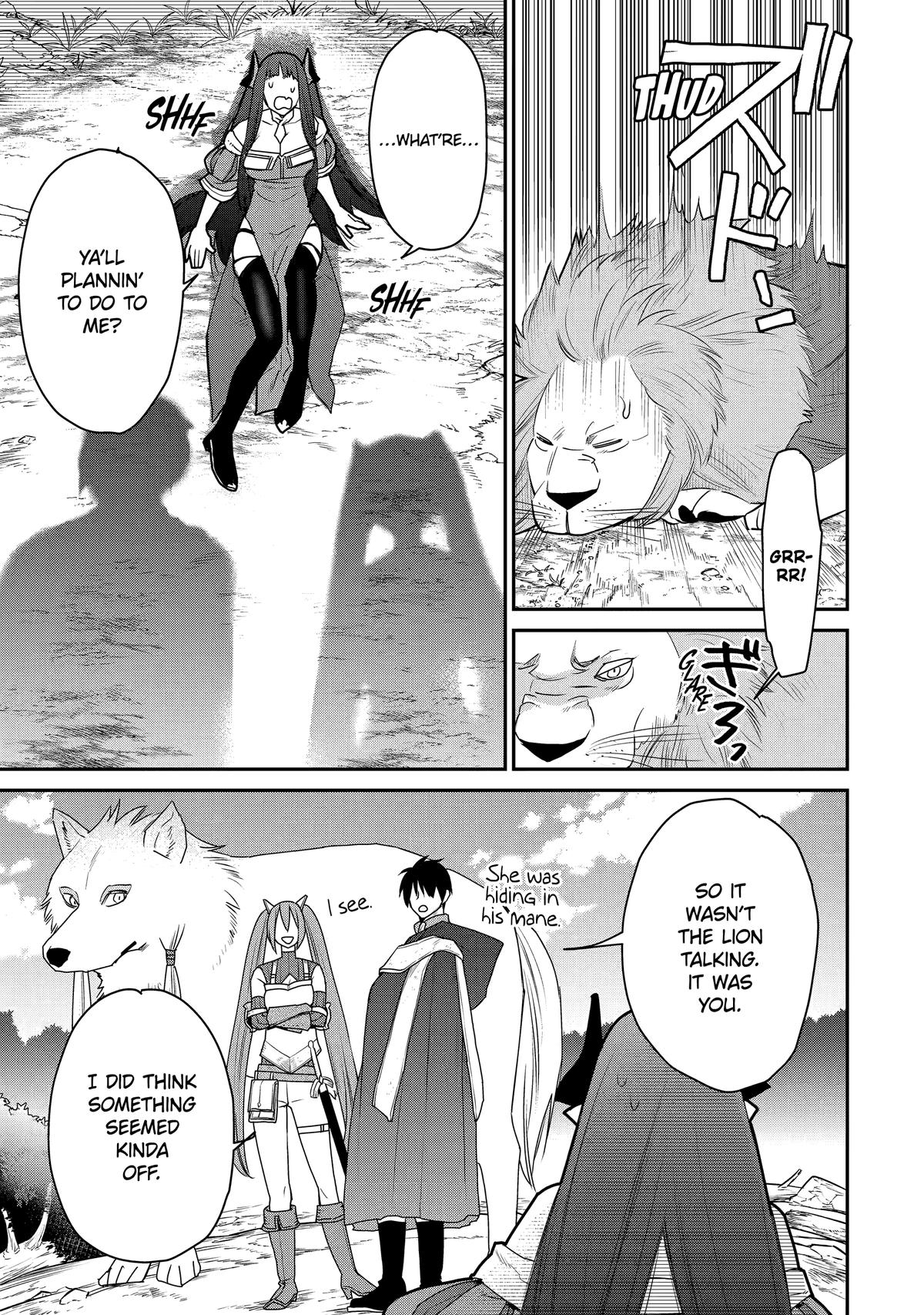 I Used to be the Strongest Sorcerer. Then I Took an Arrow in the Knee and Became a Village Guard Chapter 43 - Page 23