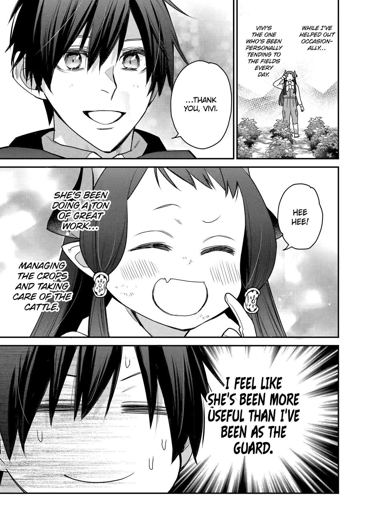 I Used to be the Strongest Sorcerer. Then I Took an Arrow in the Knee and Became a Village Guard Chapter 48 - Page 11