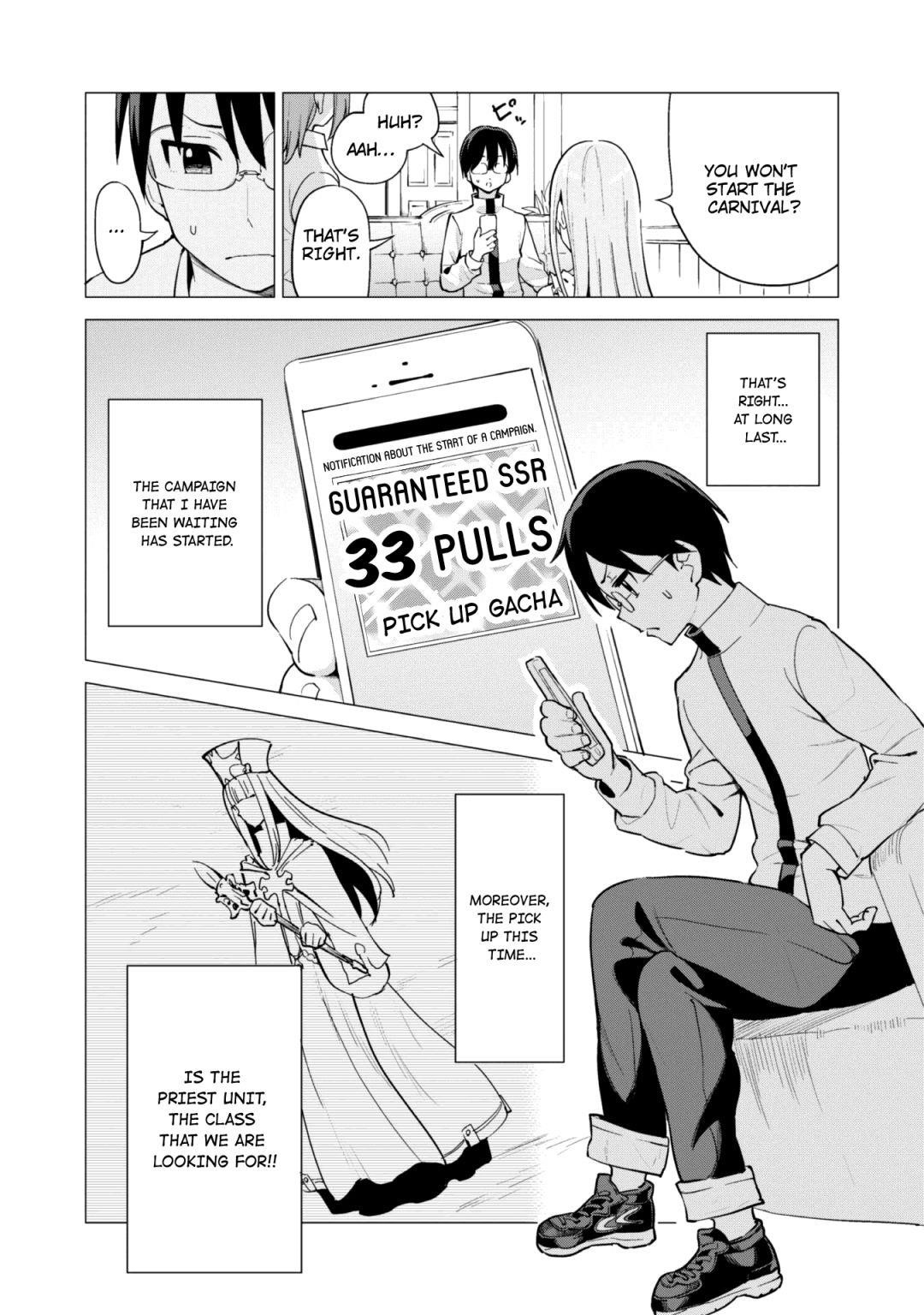 Gacha wo Mawashite Nakama wo Fuyasu: Saikyou no Bishoujo Gundan wo Tsukuriagero Chapter 18 - Page 4