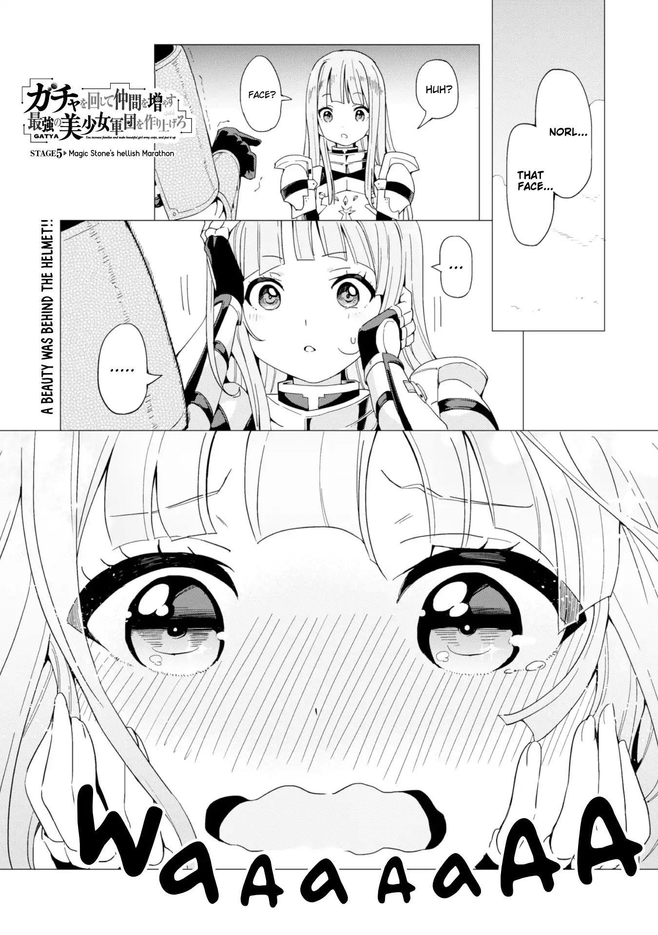 Gacha wo Mawashite Nakama wo Fuyasu: Saikyou no Bishoujo Gundan wo Tsukuriagero Chapter 5 - Page 1