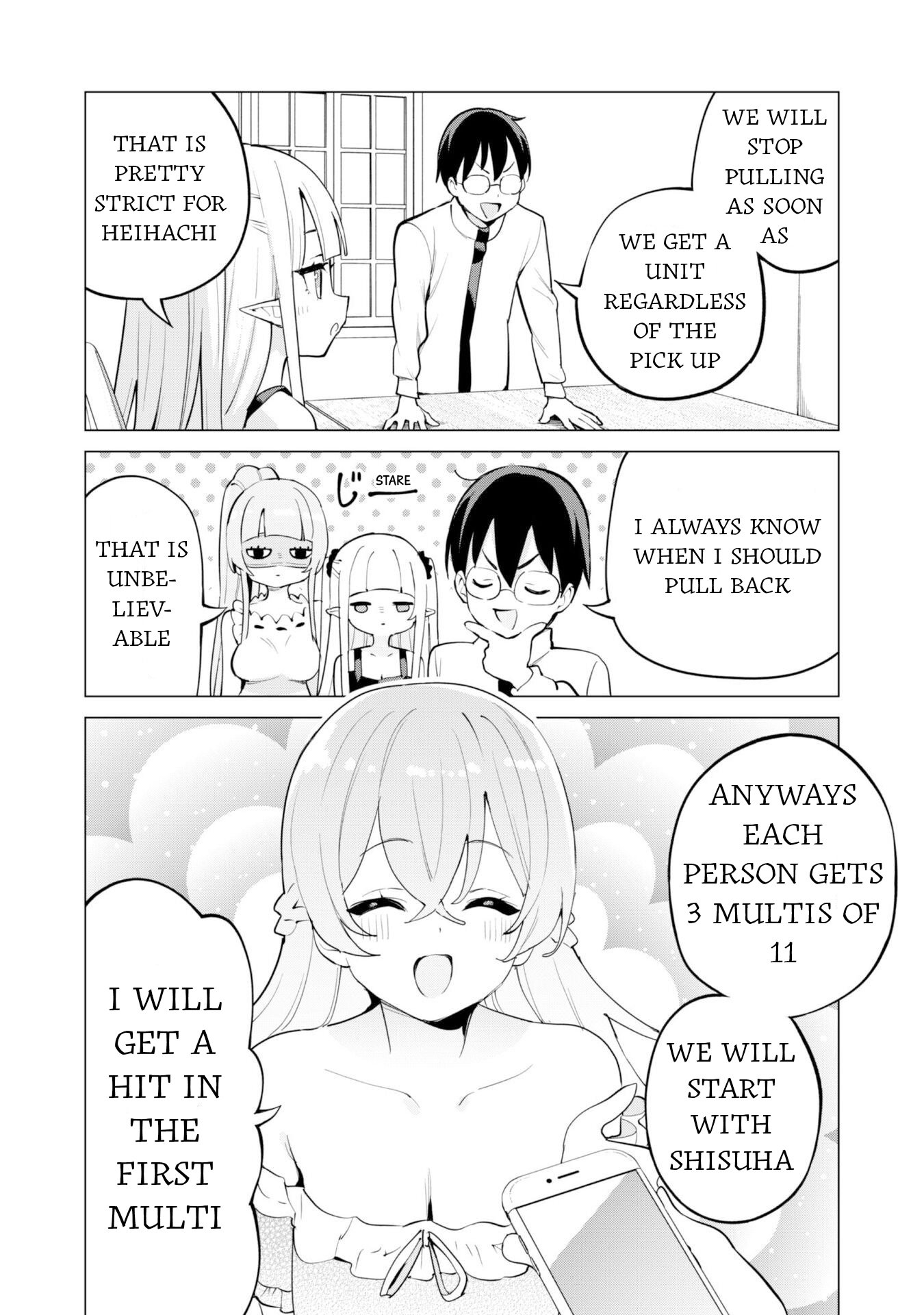 Gacha wo Mawashite Nakama wo Fuyasu: Saikyou no Bishoujo Gundan wo Tsukuriagero Chapter 74 - Page 7