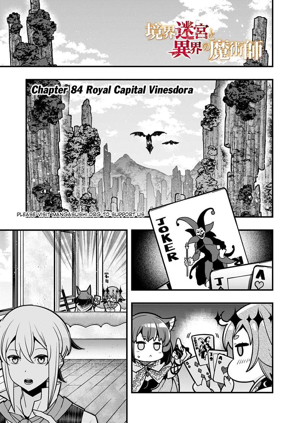 Kyoukai Meikyuu To Ikai No Majutsushi Chapter 84 - Page 2