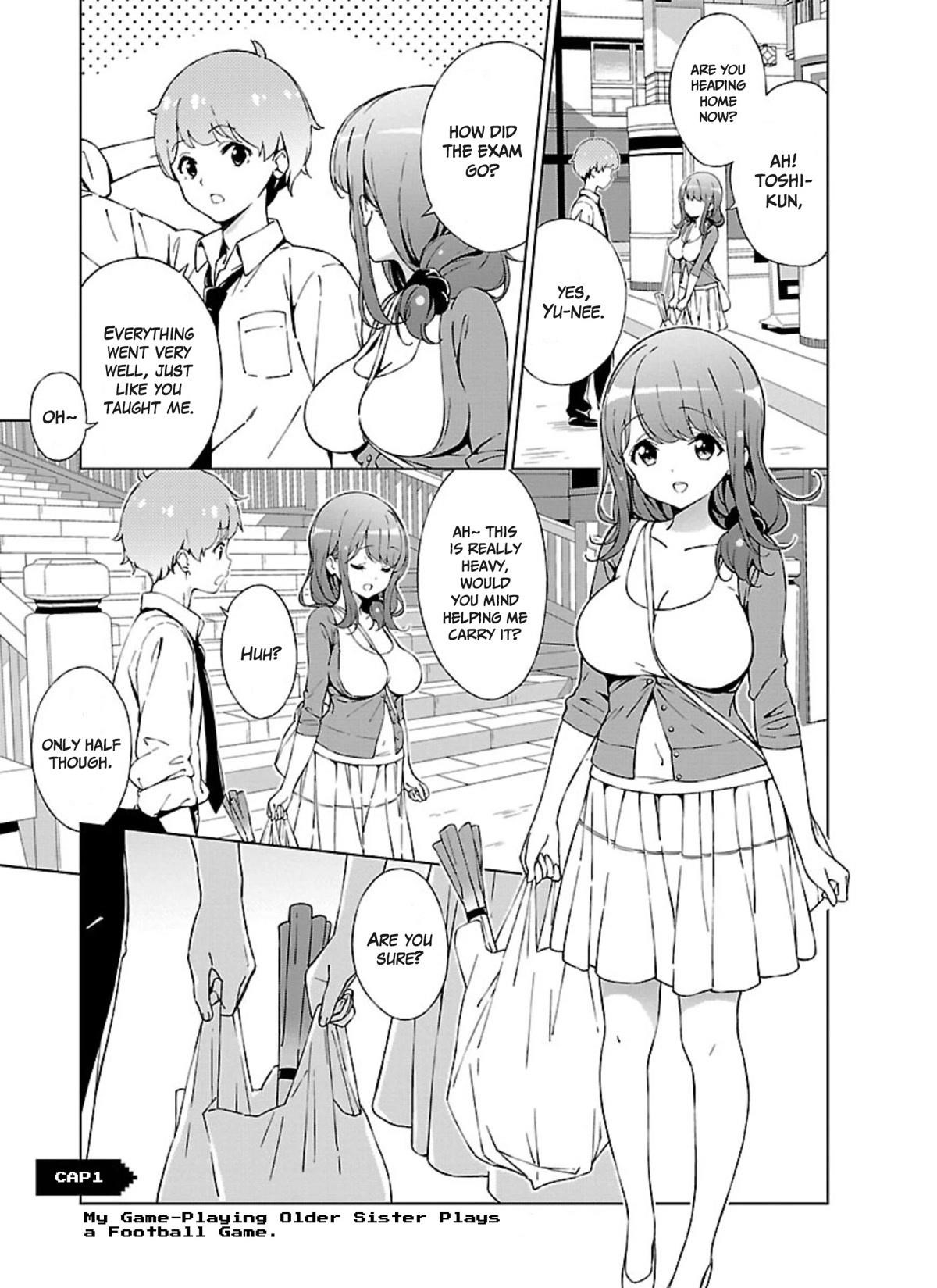My “Onee-chan’s” Personality Changes When She Plays Games Chapter 1 - Page 1