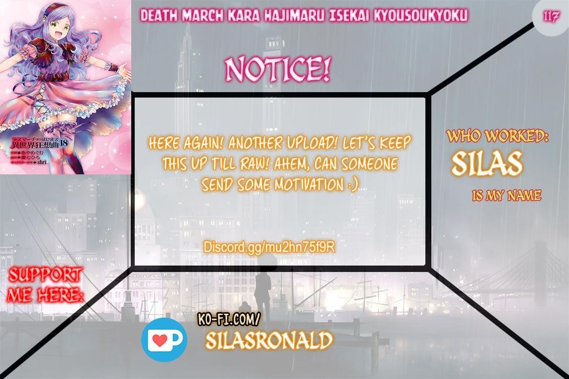 Death March Kara Hajimaru Isekai Kyousoukyoku Chapter 117 - Page 1