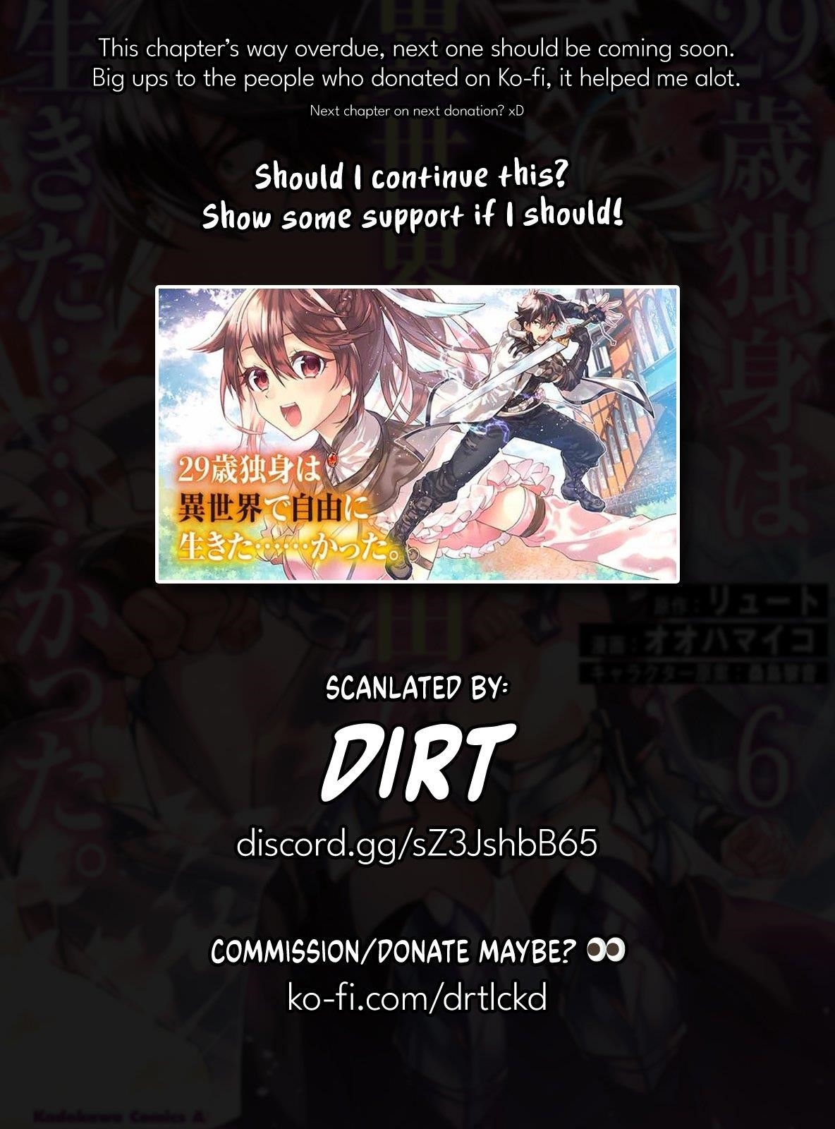 29-Sai Dokushin Wa Isekai De Jiyuu Ni Ikita……katta Chapter 33.3 - Page 17