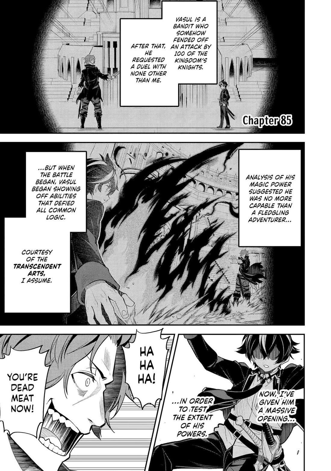 Shikkaku Mon No Saikyou Kenja Chapter 85 - Page 1