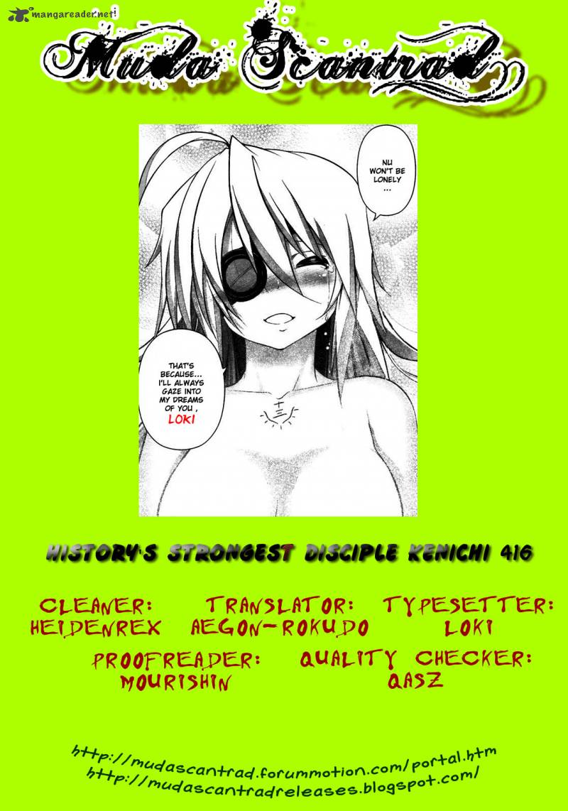 History’s Strongest Disciple Kenichi Chapter 416 - Page 19