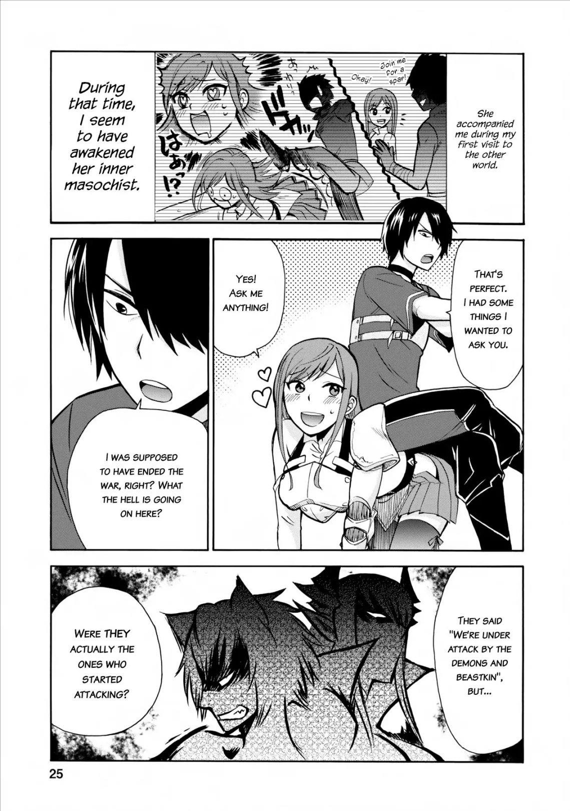 Isekai Shoukan Wa Nidome Desu Chapter 1 - Page 22