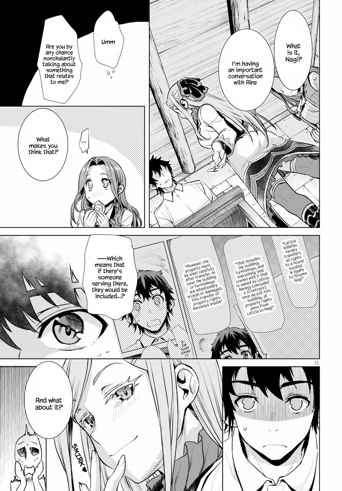 Isekai De Skill Wo Kaitai Shitara Cheat Na Yome Ga Zoushoku Shimashita: Gainen Kousa No Structure Chapter 18 - Page 11