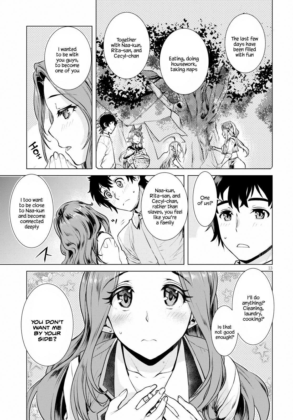 Isekai De Skill Wo Kaitai Shitara Cheat Na Yome Ga Zoushoku Shimashita: Gainen Kousa No Structure Chapter 18 - Page 13