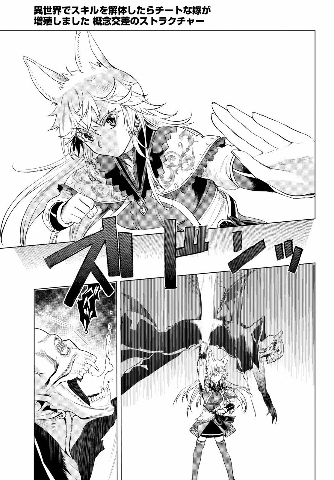 Isekai De Skill Wo Kaitai Shitara Cheat Na Yome Ga Zoushoku Shimashita: Gainen Kousa No Structure Chapter 33 - Page 27