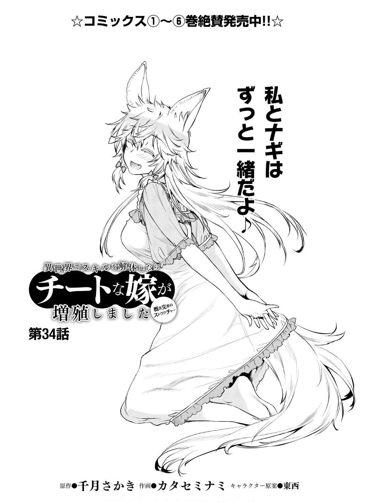 Isekai De Skill Wo Kaitai Shitara Cheat Na Yome Ga Zoushoku Shimashita: Gainen Kousa No Structure Chapter 34 - Page 2