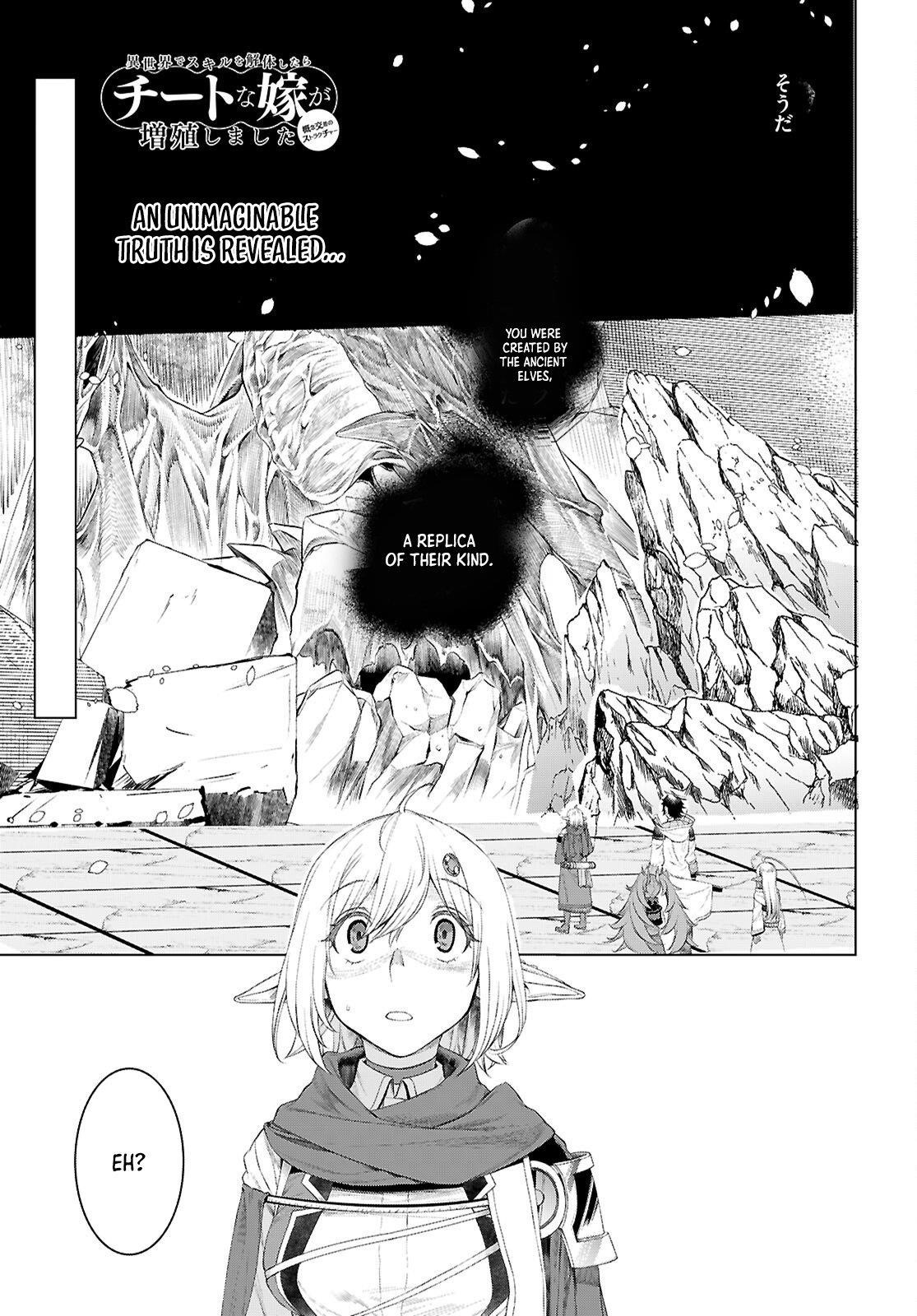Isekai De Skill Wo Kaitai Shitara Cheat Na Yome Ga Zoushoku Shimashita: Gainen Kousa No Structure Chapter 77 - Page 2