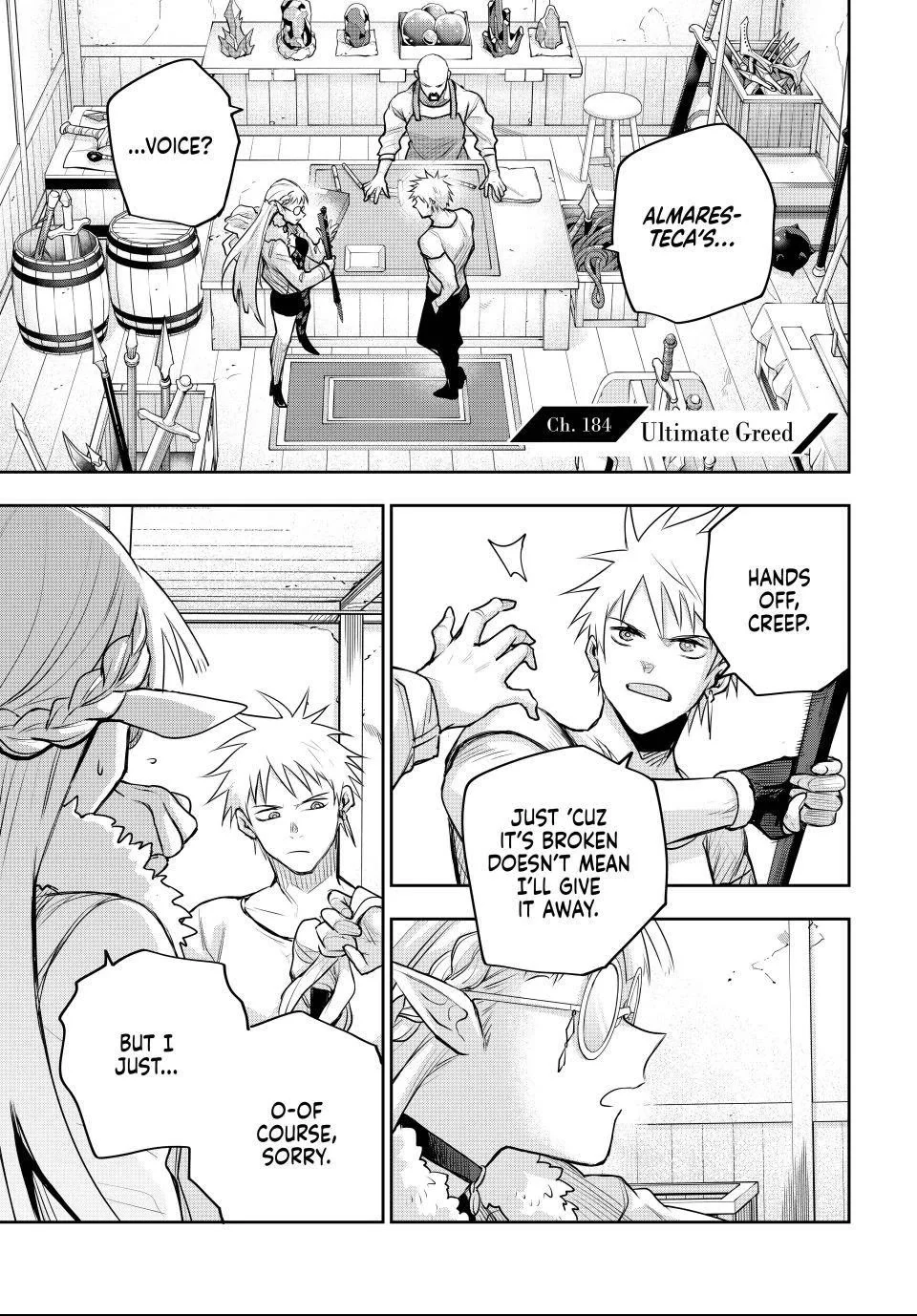 A Court Magician, Who Was Focused On Supportive Magic Because His Allies Were Too Weak, Aims To Become The Strongest After Being Banished Chapter 184 - Page 1