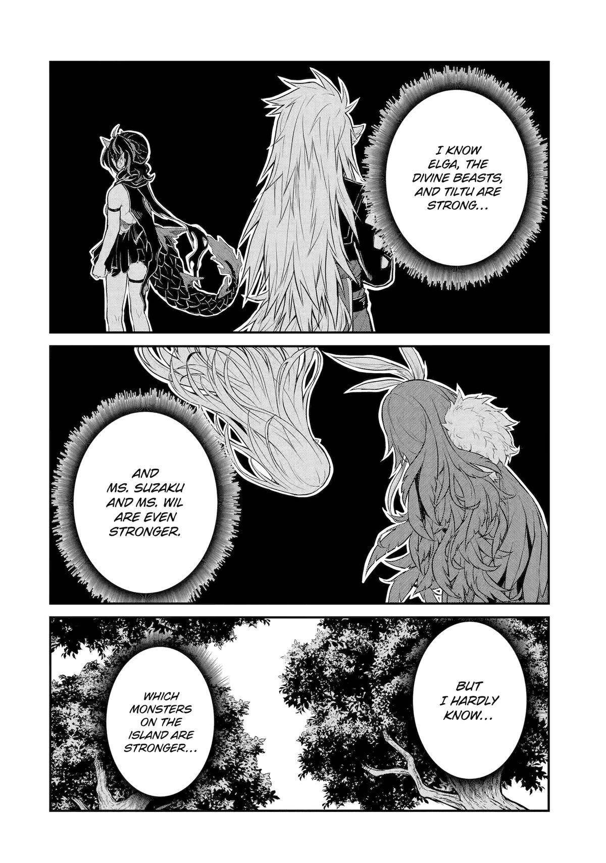 I Was Reincarnated on an Island Where the Strongest Species Live So I Will Enjoy a Peaceful Life on This Island Chapter 28 - Page 34