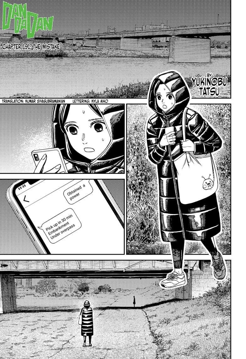 Dandadan Chapter 191 - Page 1