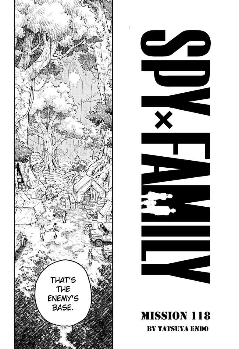 Spy X Family Chapter 118 - Page 1