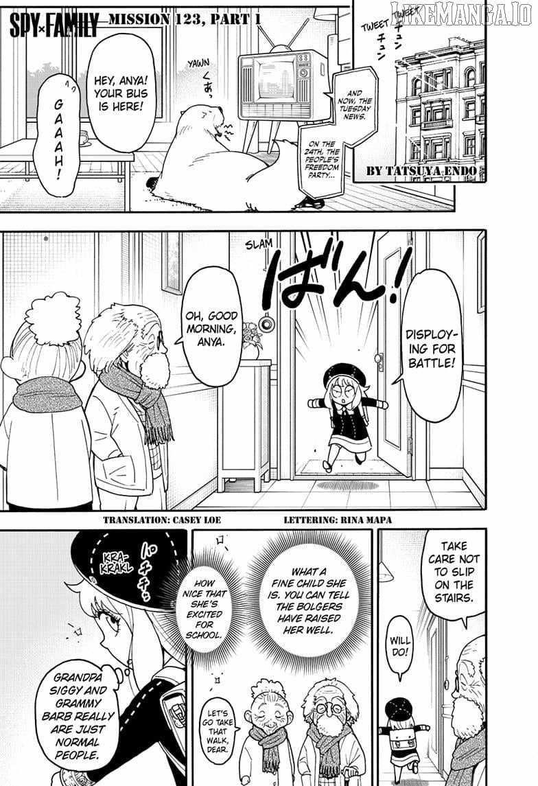 Spy X Family Chapter 123 - Page 1