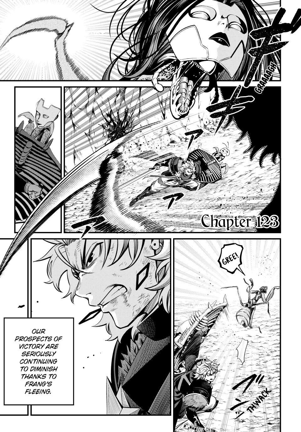 The Exiled Reincarnated Heavy Knight Is Unrivaled In Game Knowledge Chapter 123 - Page 1