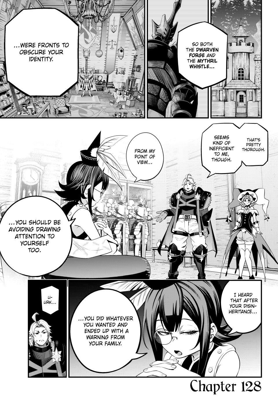 The Exiled Reincarnated Heavy Knight Is Unrivaled In Game Knowledge Chapter 128 - Page 1