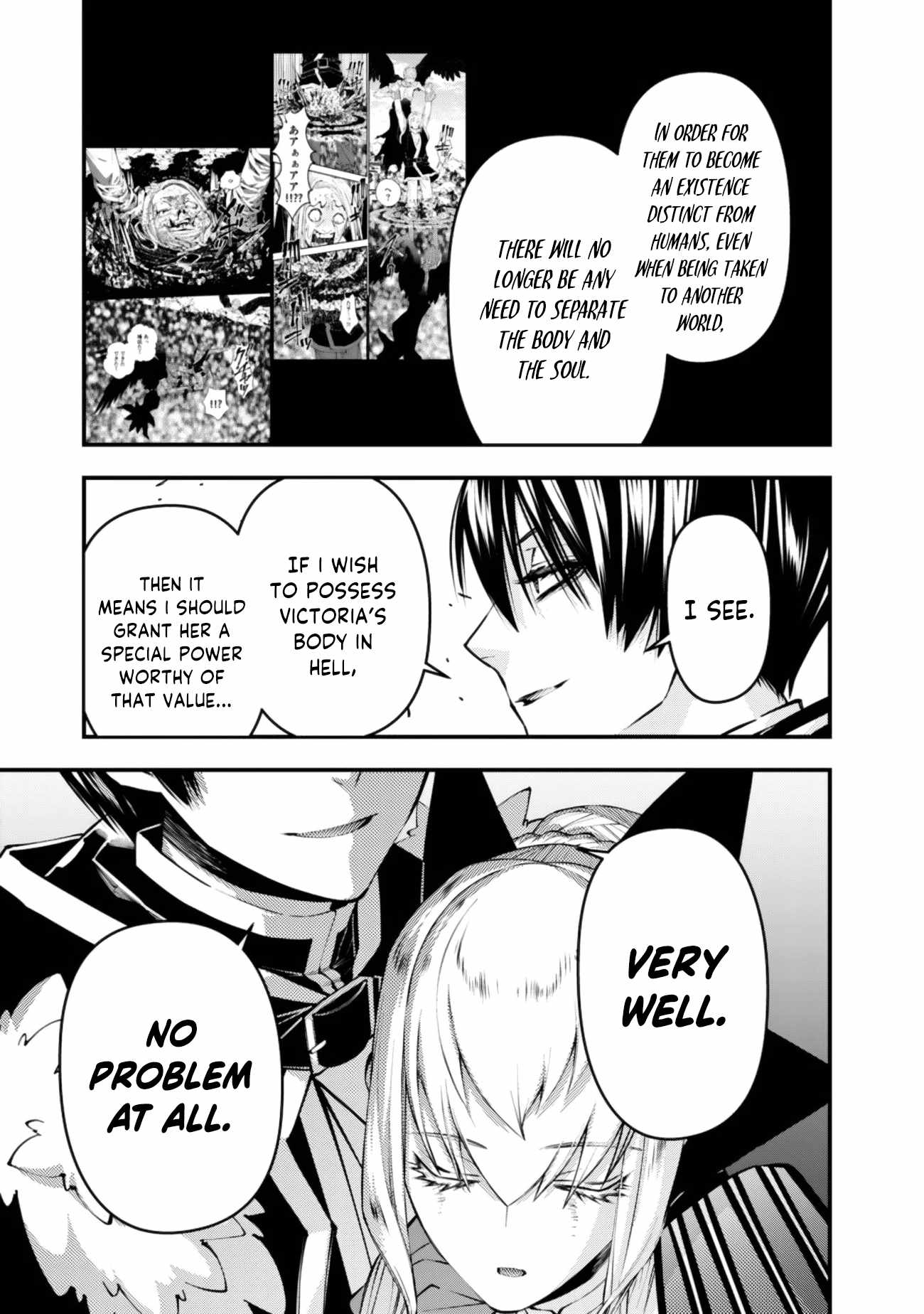 Fukushuu O Koinegau Saikyou Yuusha Wa, Yami No Chikara De Senmetsu Musou Suru Chapter 127 - Page 22