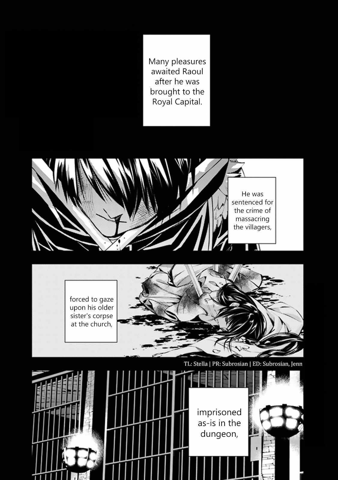 Fukushuu O Koinegau Saikyou Yuusha Wa, Yami No Chikara De Senmetsu Musou Suru Chapter 43 - Page 1