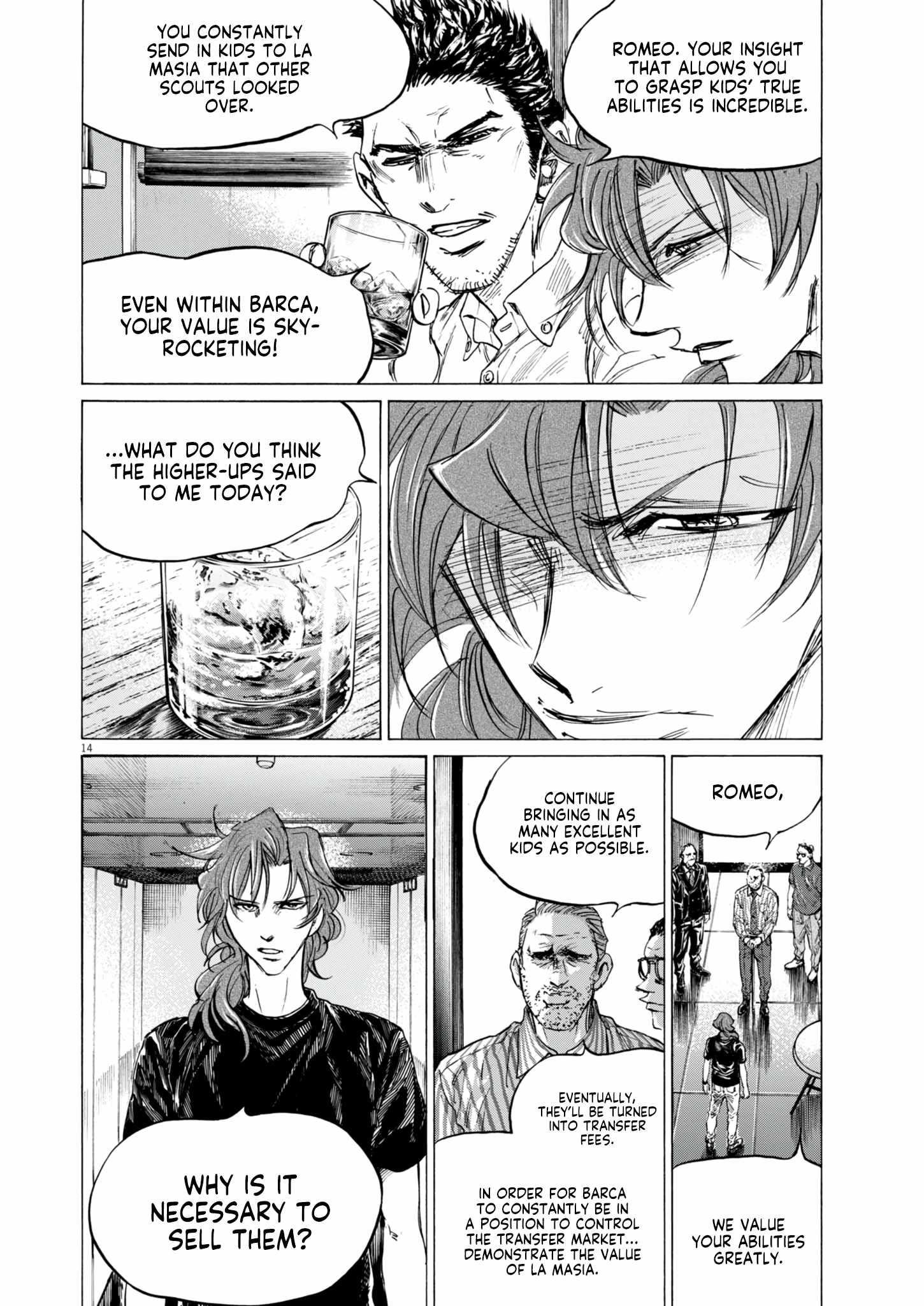 Ao Ashi Chapter 387 - Page 14