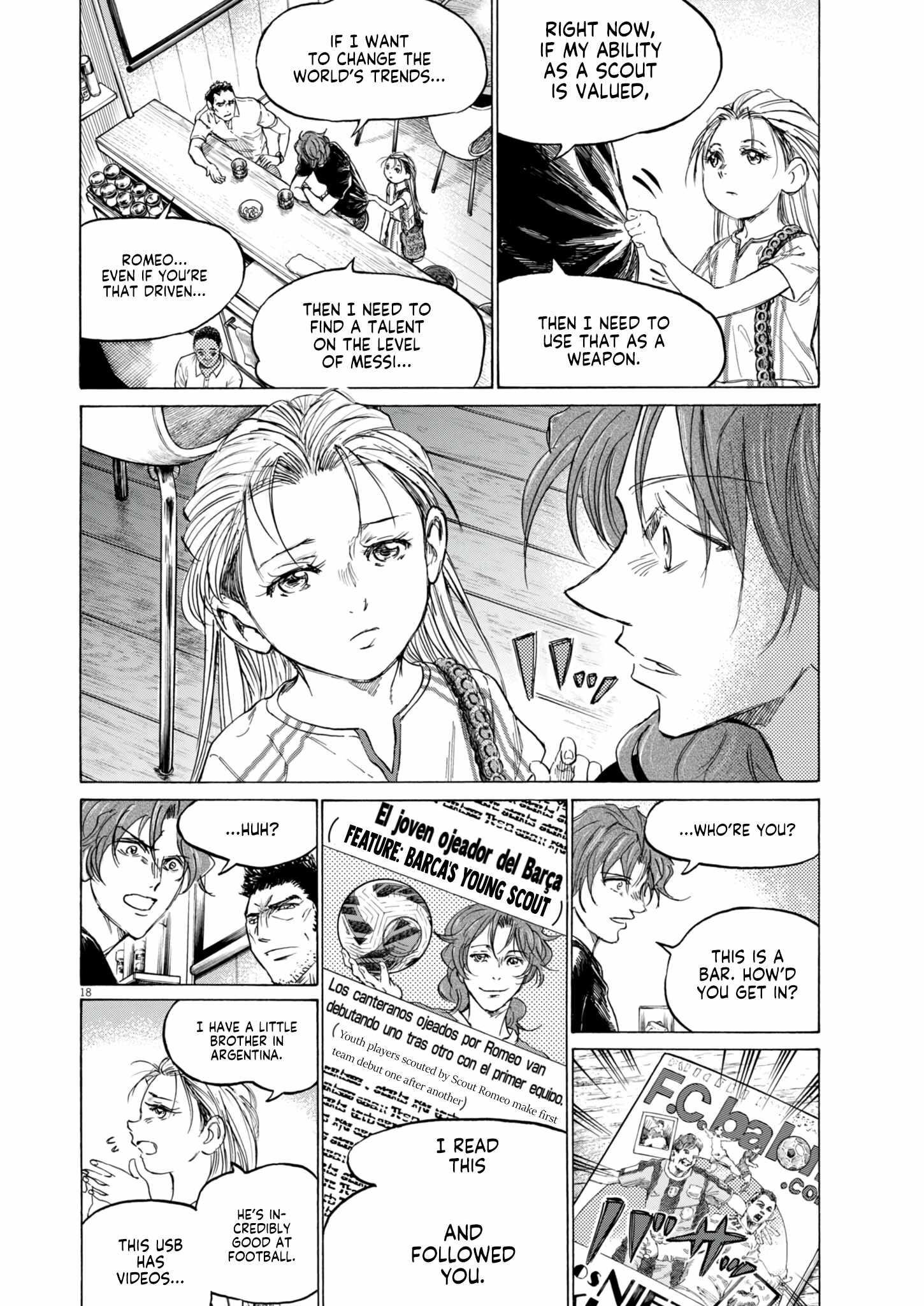 Ao Ashi Chapter 387 - Page 18