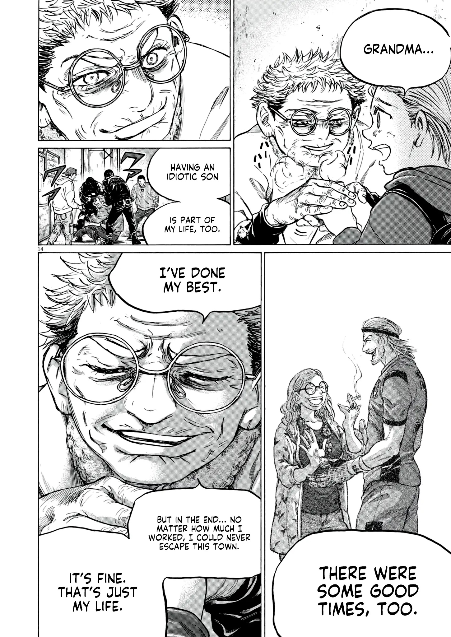 Ao Ashi Chapter 389 - Page 14