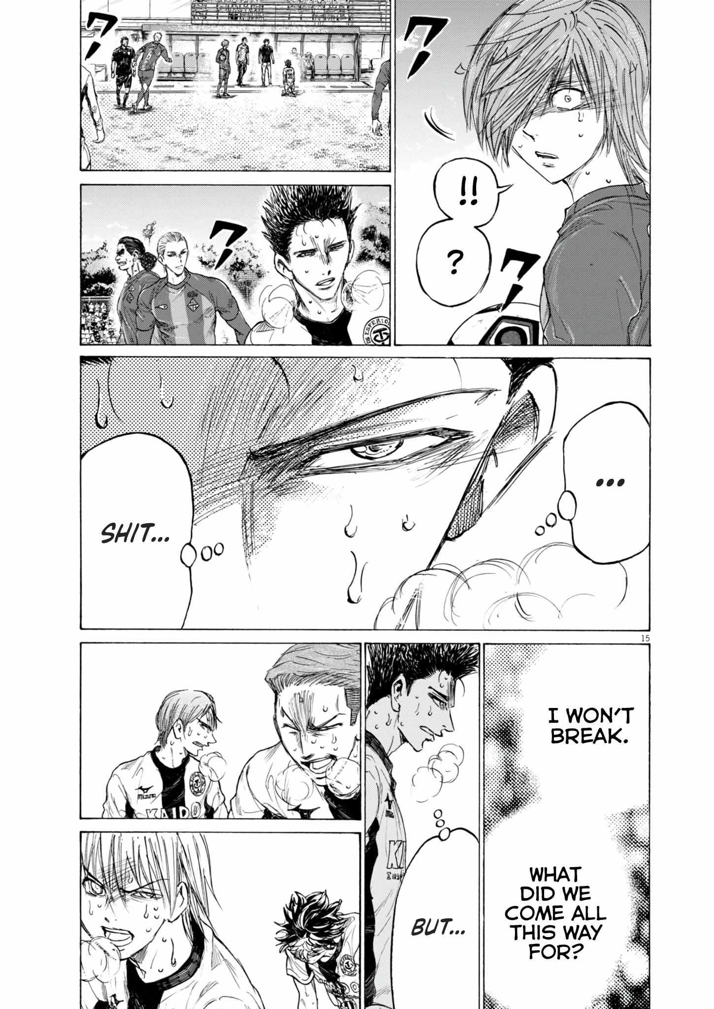 Ao Ashi Chapter 390 - Page 15