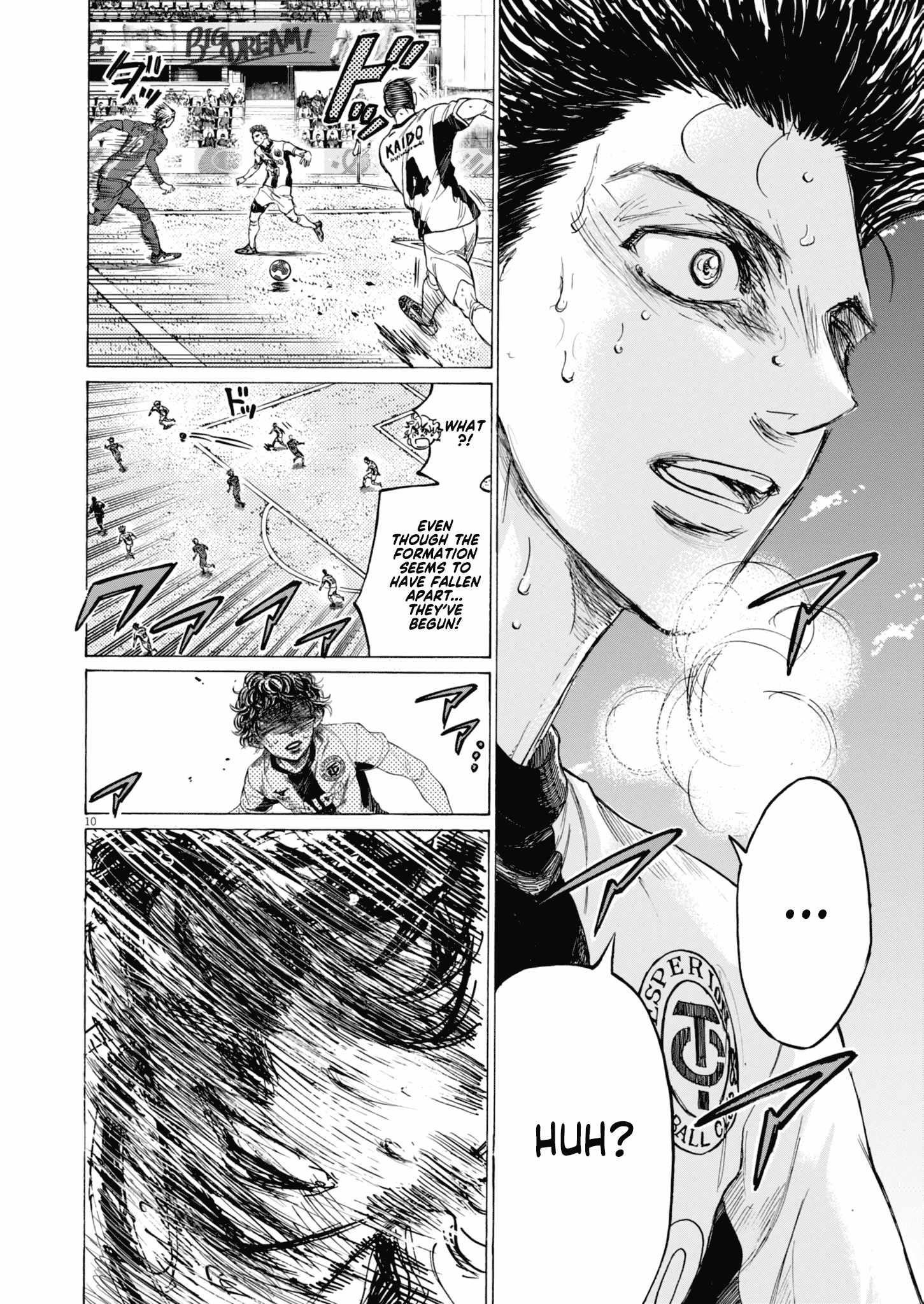 Ao Ashi Chapter 391 - Page 10