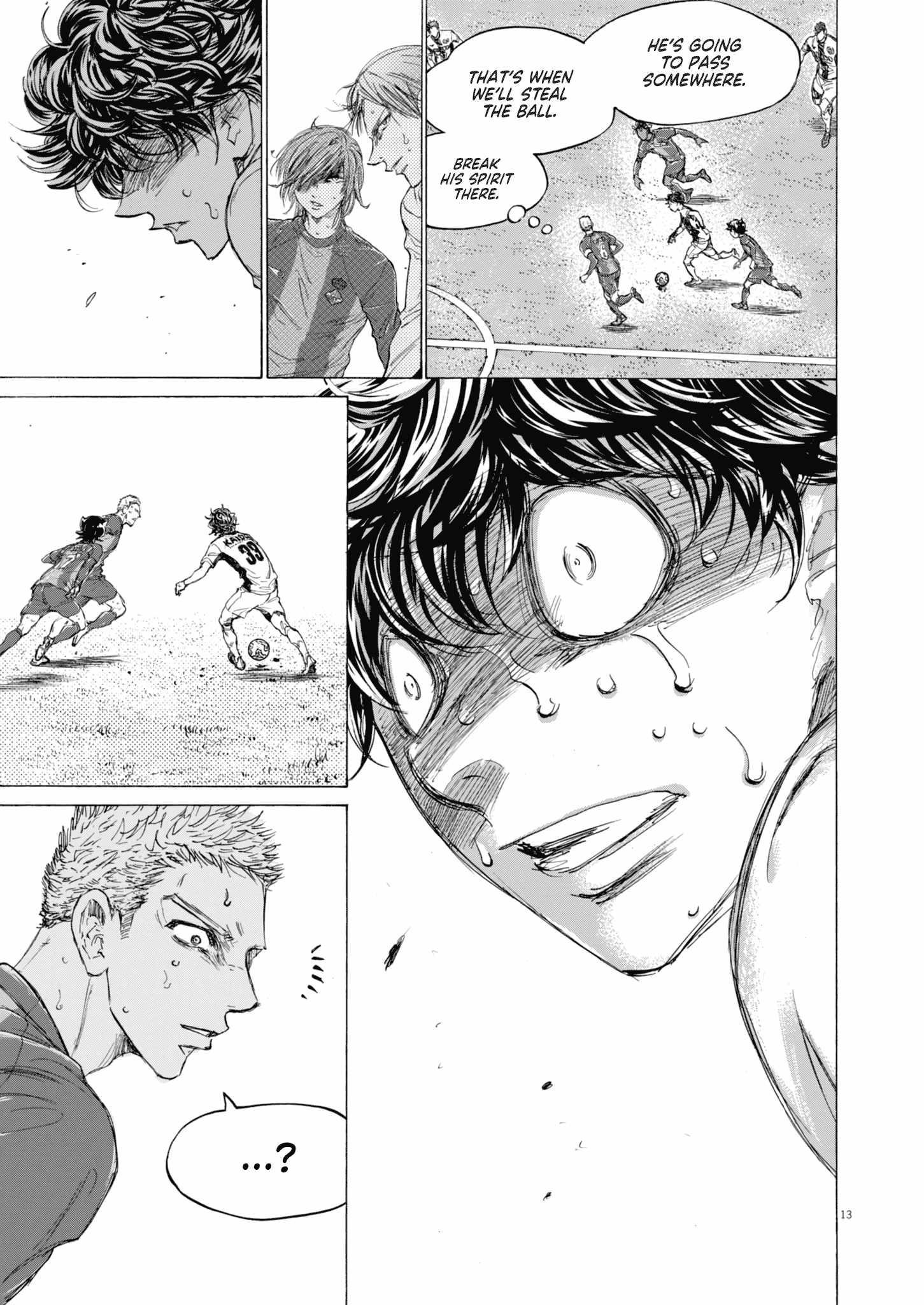 Ao Ashi Chapter 391 - Page 13