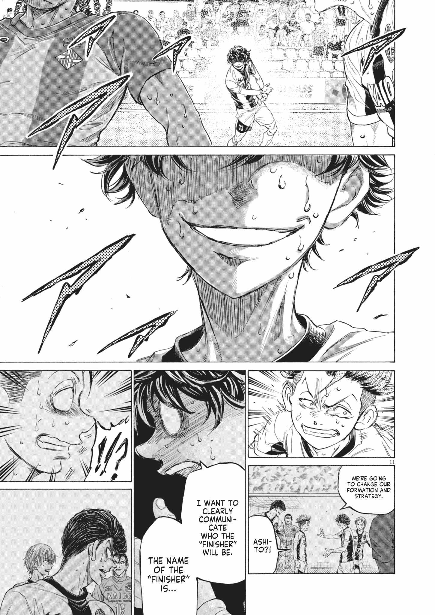 Ao Ashi Chapter 392 - Page 11