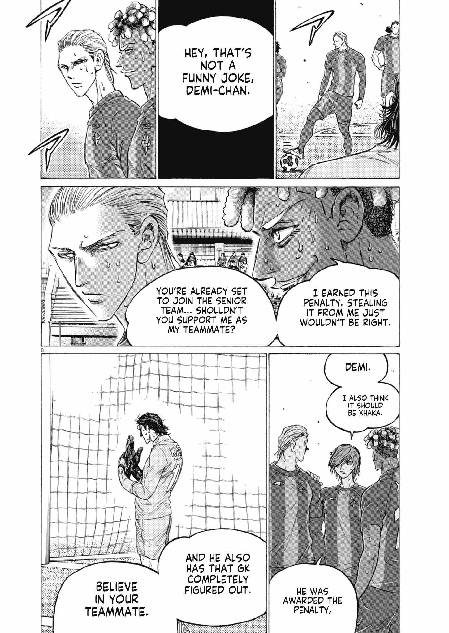 Ao Ashi Chapter 401 - Page 10