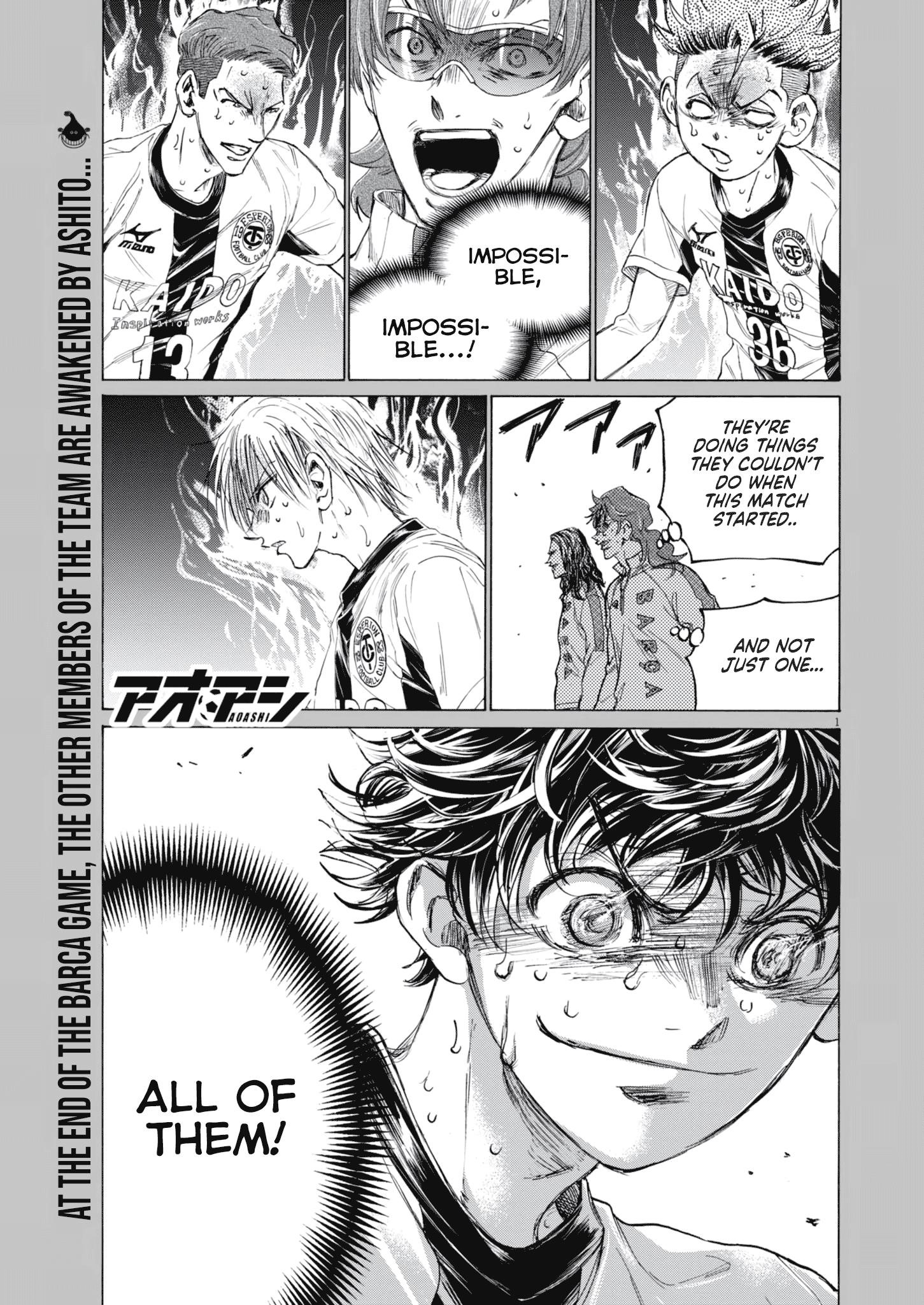 Ao Ashi Chapter 403 - Page 2