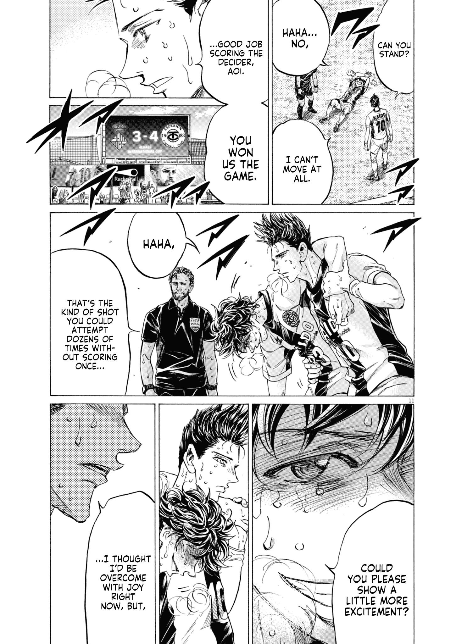 Ao Ashi Chapter 407 - Page 11