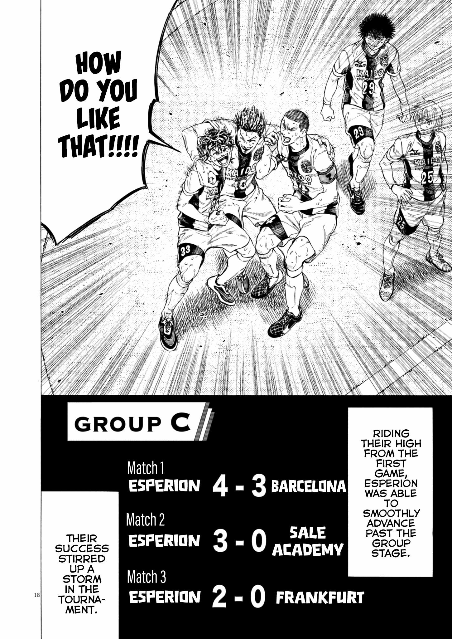 Ao Ashi Chapter 407 - Page 17