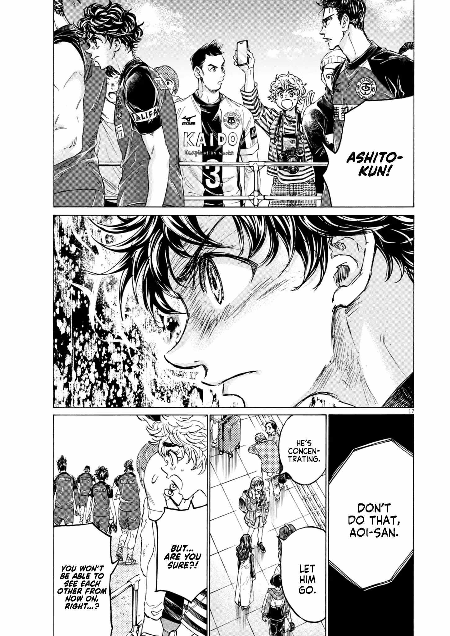 Ao Ashi Chapter 408 - Page 17
