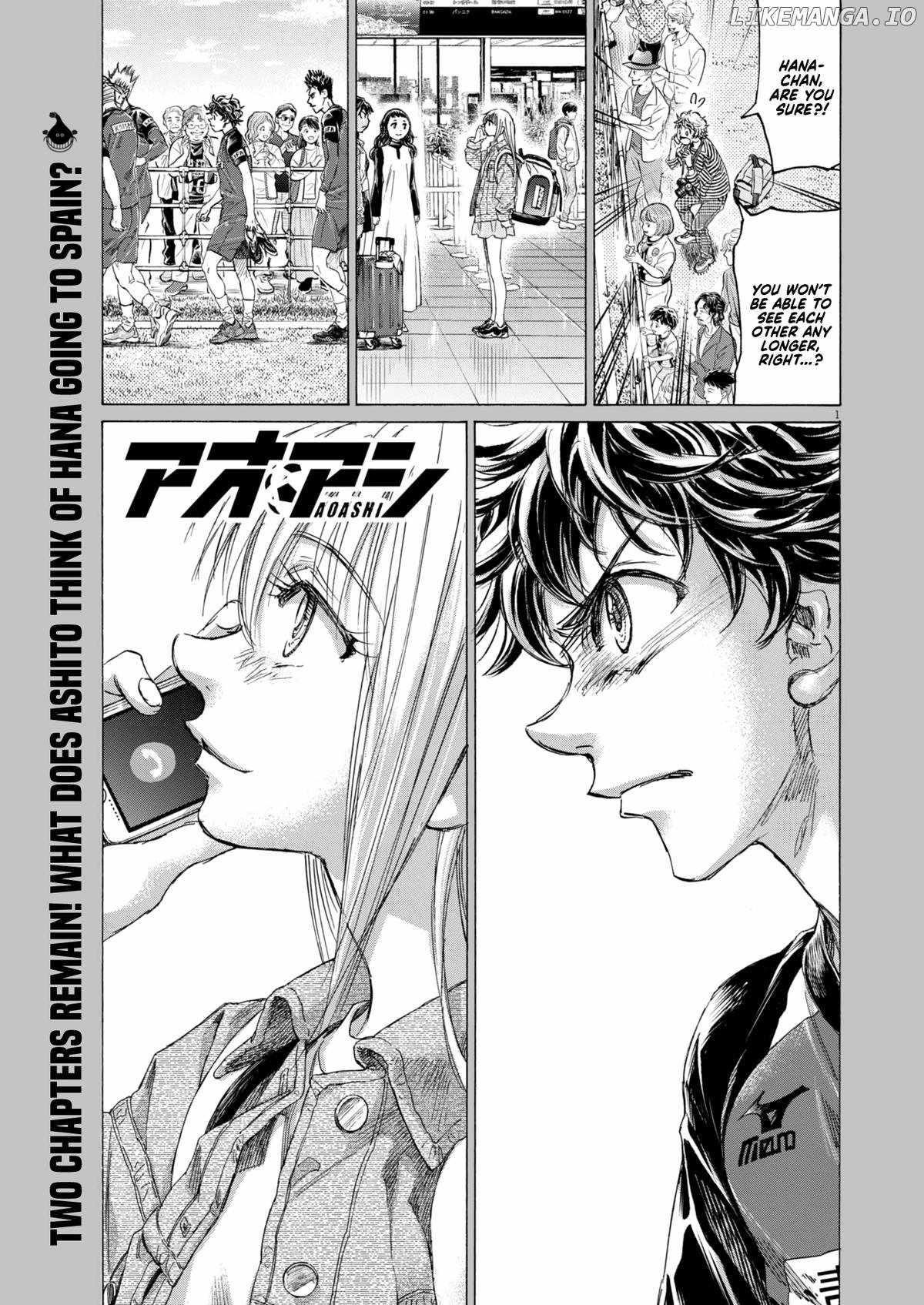 Ao Ashi Chapter 409 - Page 1