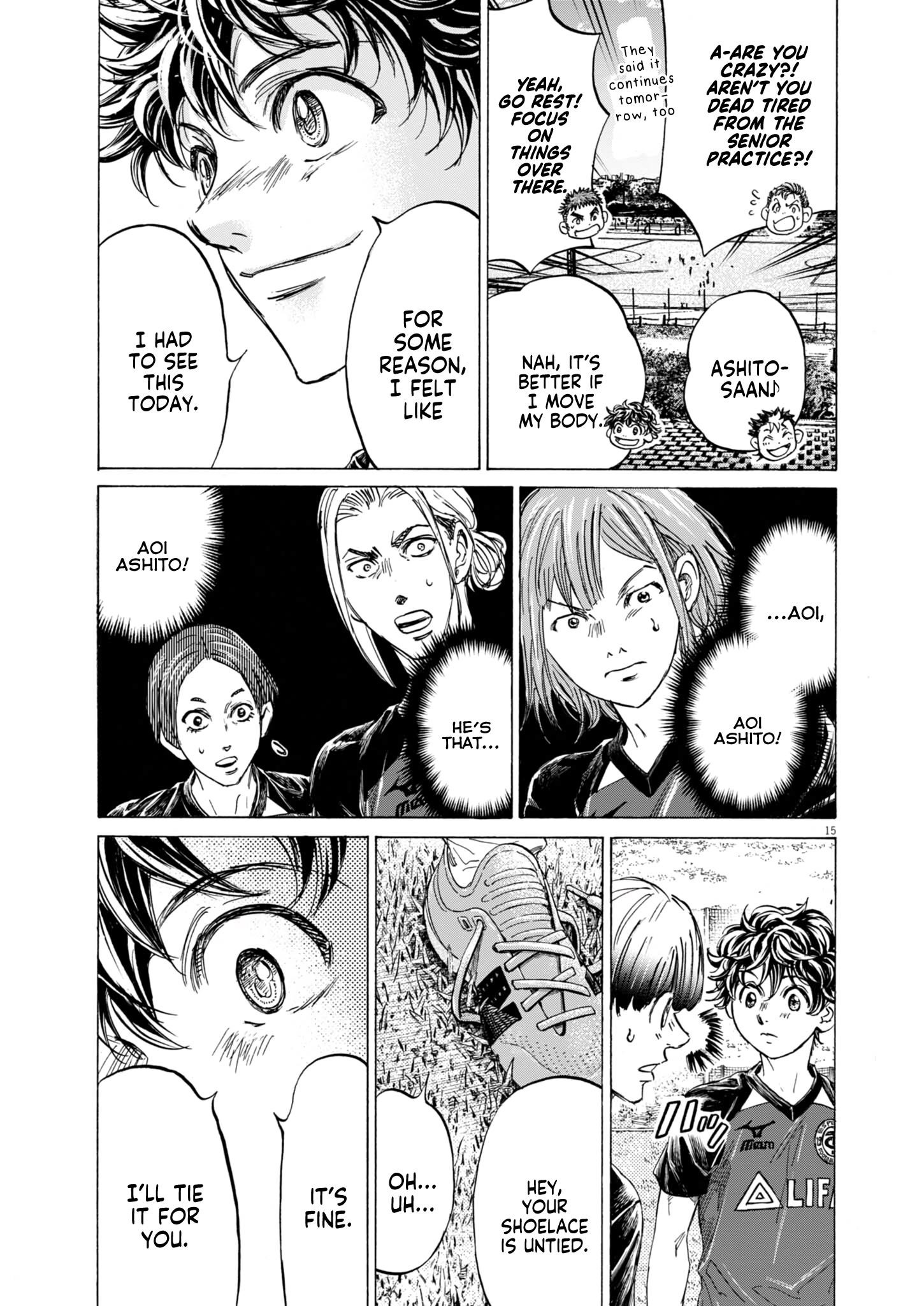 Ao Ashi Chapter 410 - Page 18