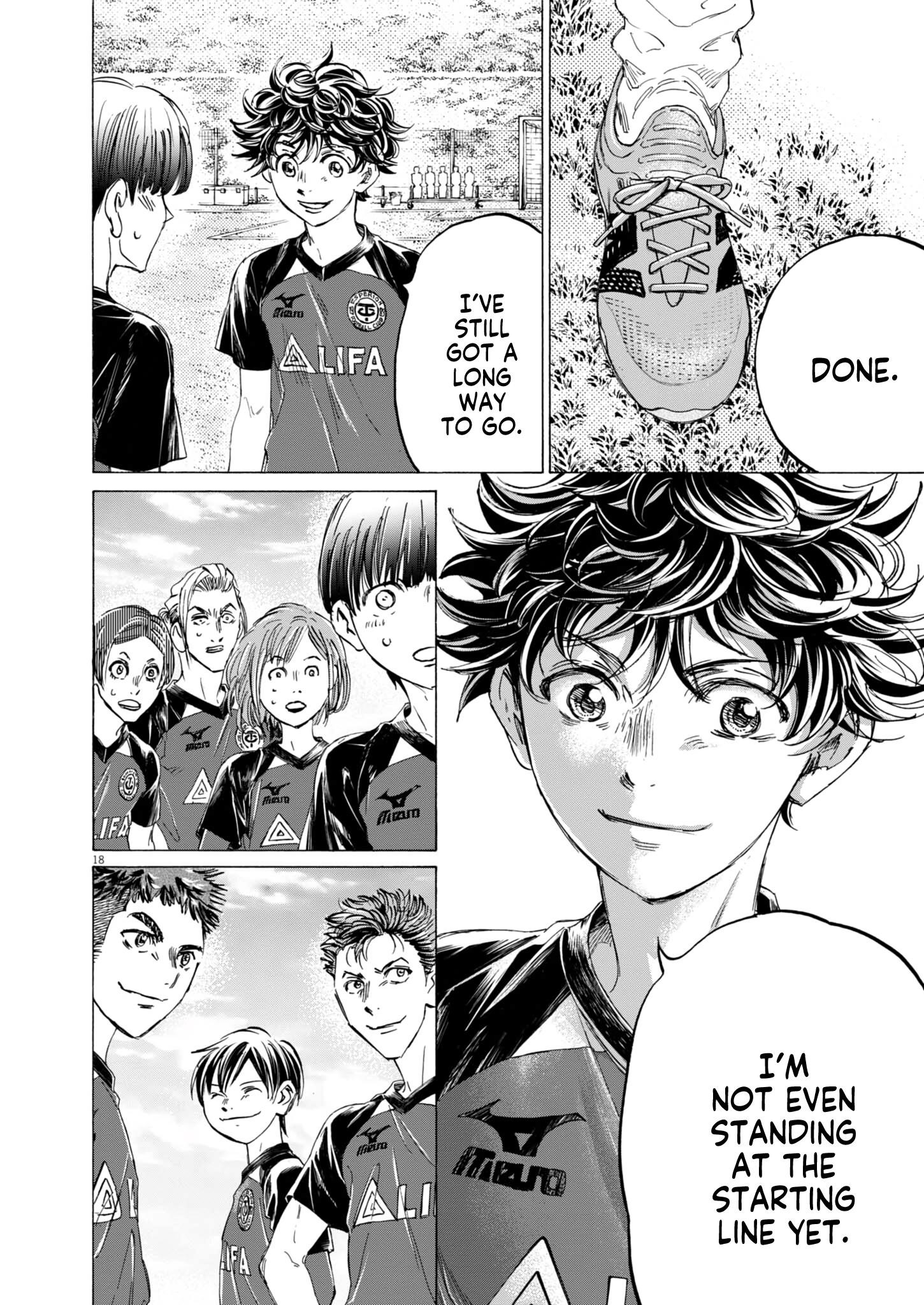 Ao Ashi Chapter 410 - Page 21