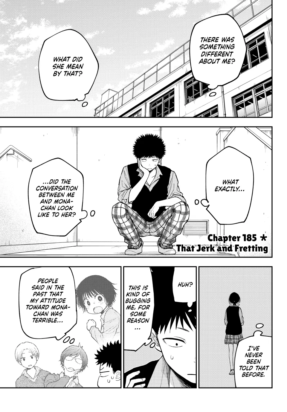 My Cuteness Isn’t Understood By Kuroiwa Medaka Chapter 185 - Page 1