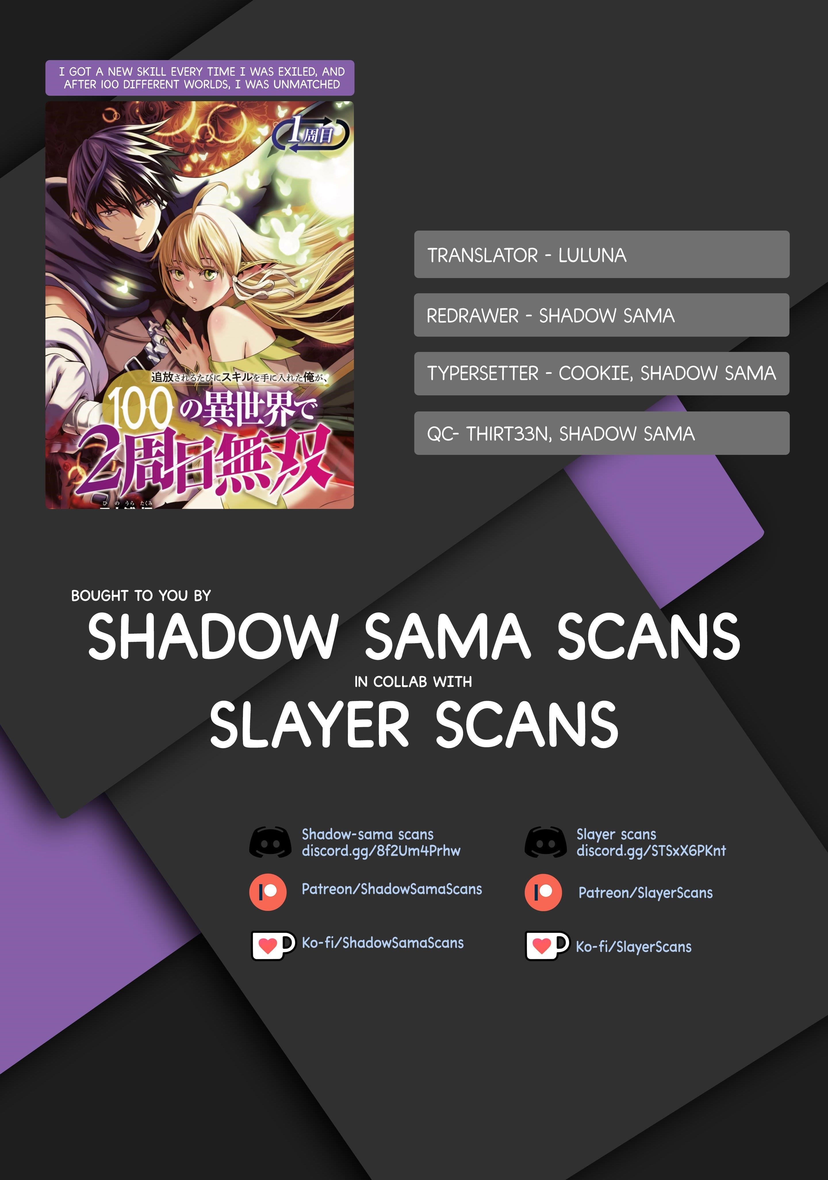 I Got a New Skill Every Time I Was Exiled, and After 100 Different Worlds, I Was Unmatched Chapter 24 - Page 1