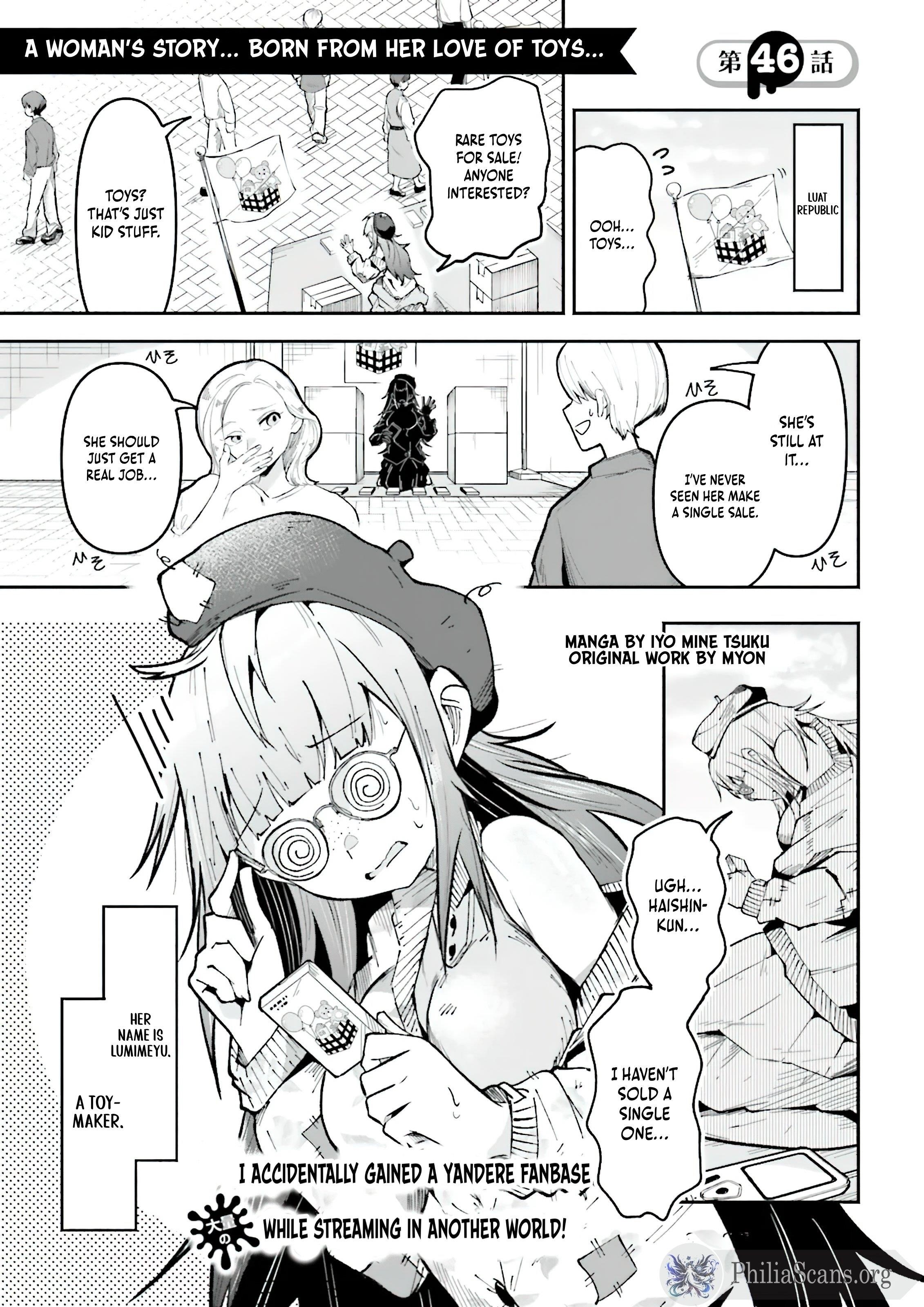 The Case In Which Streaming In Another World Led To The Creation Of A Massive Yandere Following Chapter 46.1 - Page 2