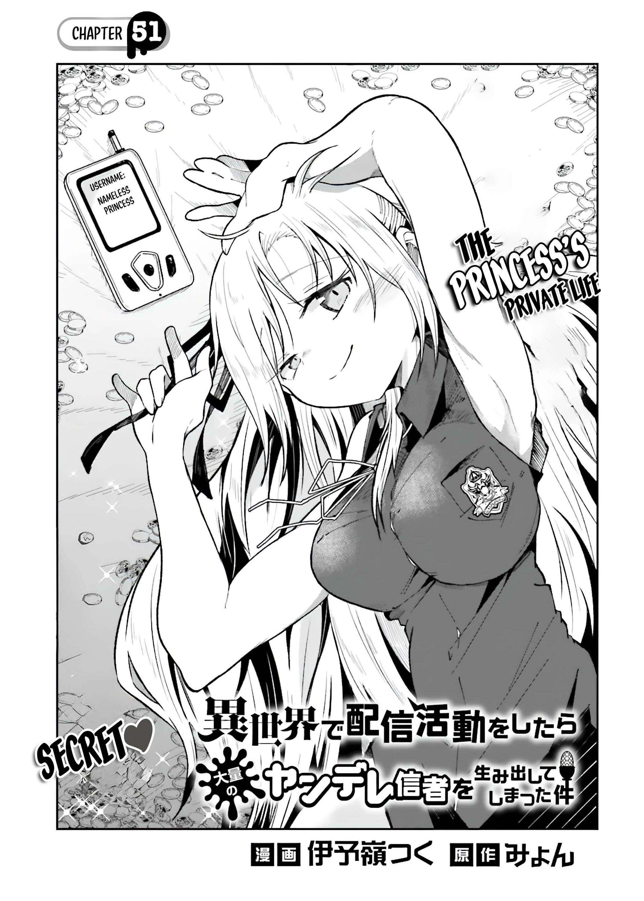 The Case In Which Streaming In Another World Led To The Creation Of A Massive Yandere Following Chapter 51 - Page 1