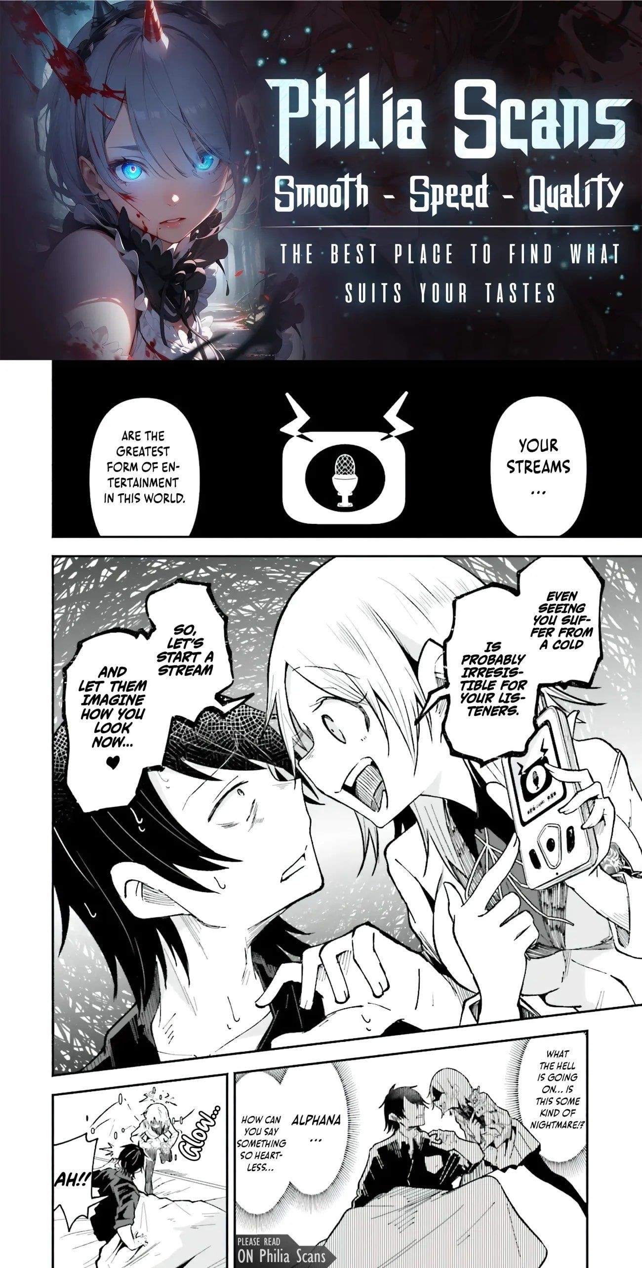 The Case In Which Streaming In Another World Led To The Creation Of A Massive Yandere Following Chapter 52.2 - Page 1