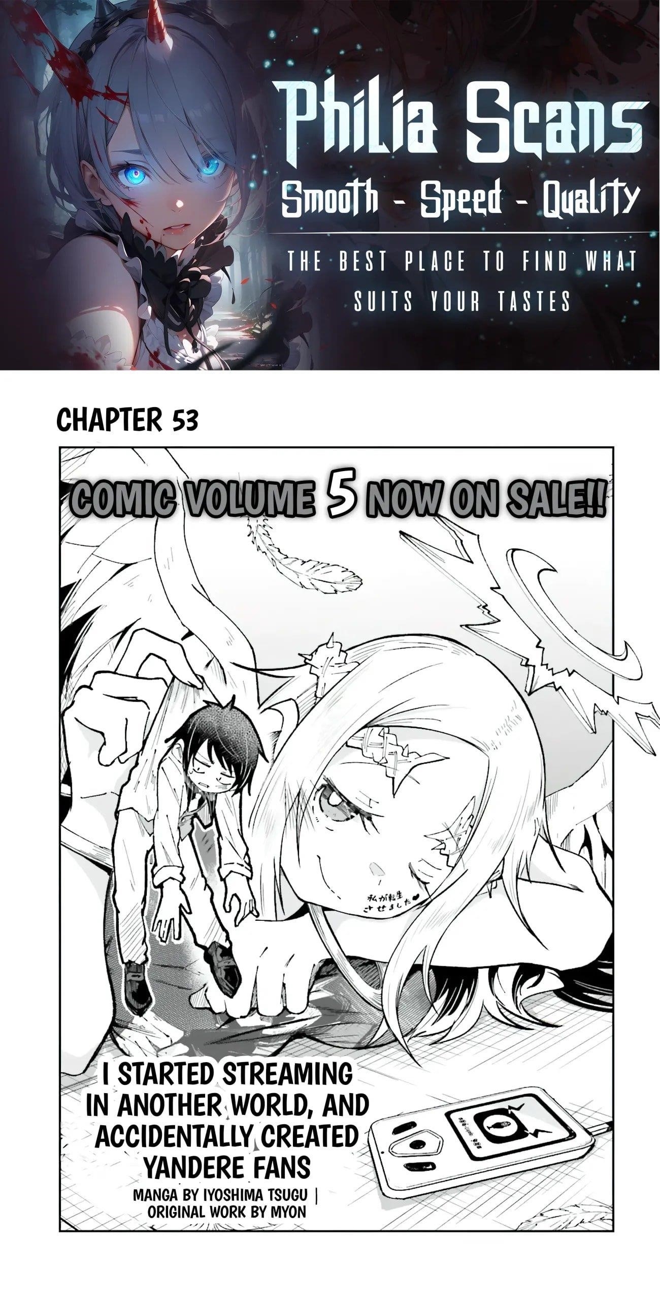 The Case In Which Streaming In Another World Led To The Creation Of A Massive Yandere Following Chapter 53.1 - Page 1