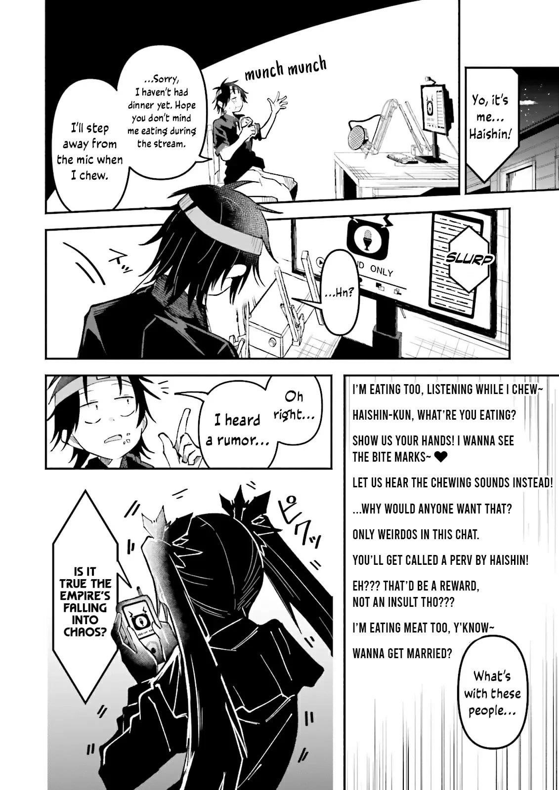 The Case In Which Streaming In Another World Led To The Creation Of A Massive Yandere Following Chapter 54.2 - Page 3