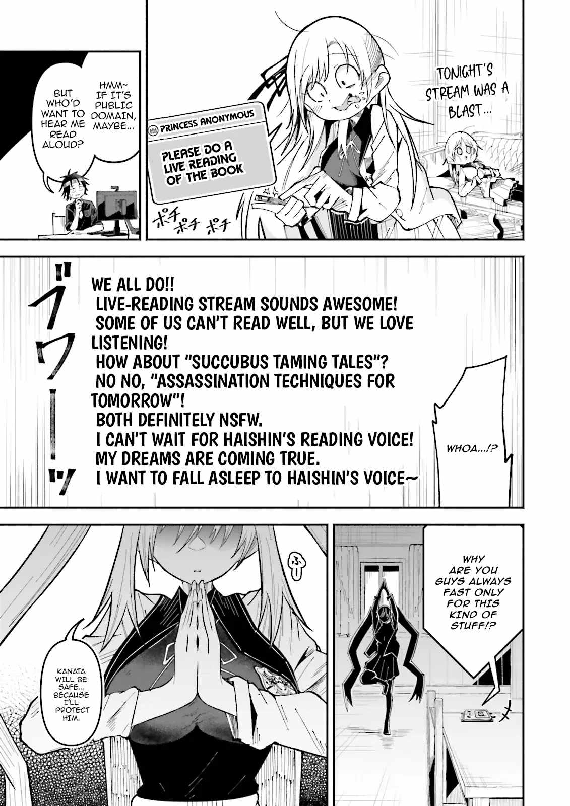 The Case In Which Streaming In Another World Led To The Creation Of A Massive Yandere Following Chapter 59.1 - Page 12