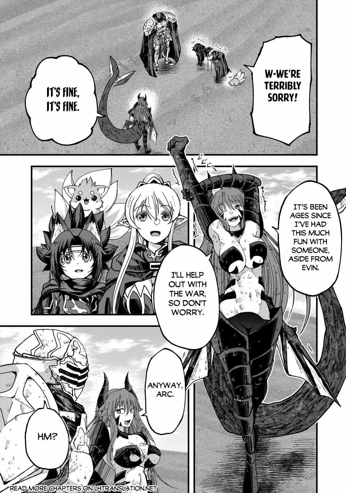 Gaikotsu Kishi-Sama, Tadaima Isekai E Odekake-Chuu Chapter 66.2 - Page 1